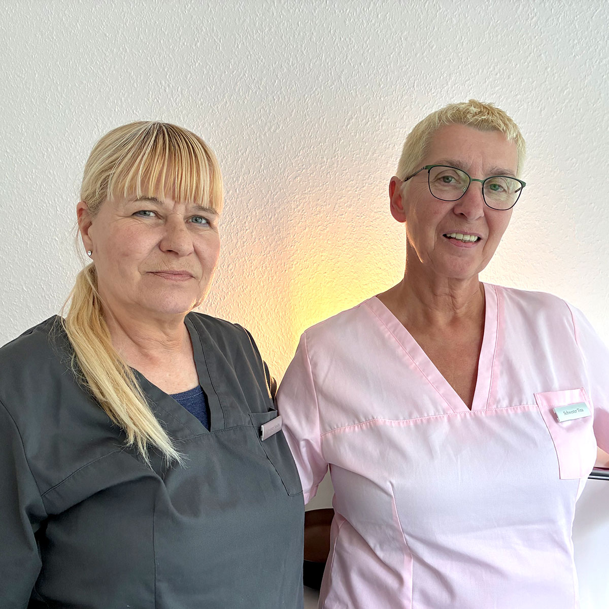 Schwestern der Frauenarztpraxis